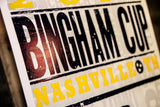 *Bingham Cup Hatch Show Print Poster (Limited Edition)