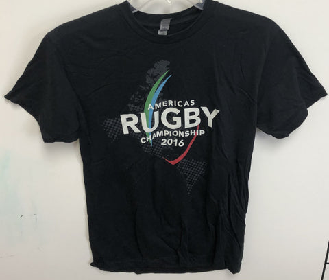 USA Rugby Americas Rugby Championship 2016 Black T-shirt