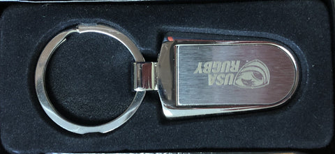 USA Rugby Metal Keychain
