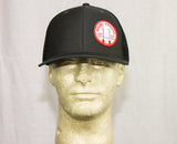 *Rugby Athletic Charcoal + Black Patch Hat (Orange Patch)