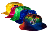 Peace Love Tie Dye Bucket Hat