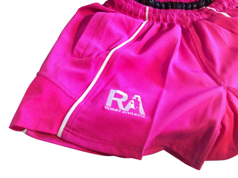 *RA PINK - Rugby Shorts