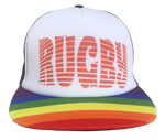 *RUGBY Rainbow Bill Foam Hat