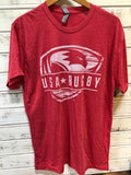 *USA Rugby Red Shield T-Shirt (RA)